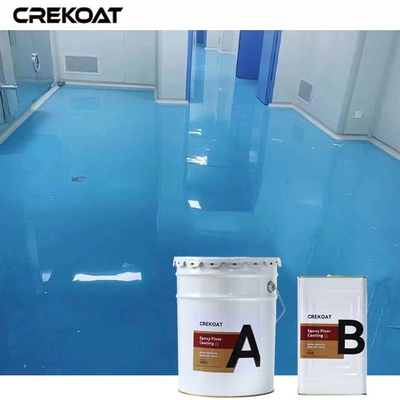 Sơn epoxy công nghiệp liền mạch cho quá trình chuyển đổi bê tông giữa sàn nhà và tường