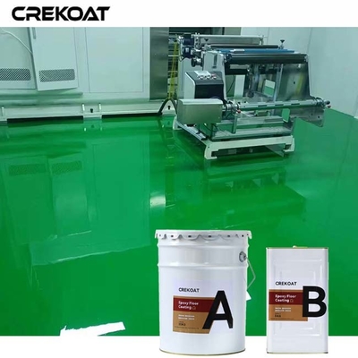 Lớp phủ sàn epoxy chống trượt dựa trên nước thân thiện với môi trường và ít VOC