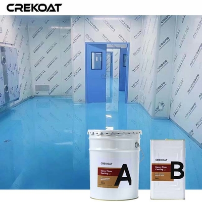 Sơn epoxy công nghiệp liền mạch cho quá trình chuyển đổi bê tông giữa sàn nhà và tường