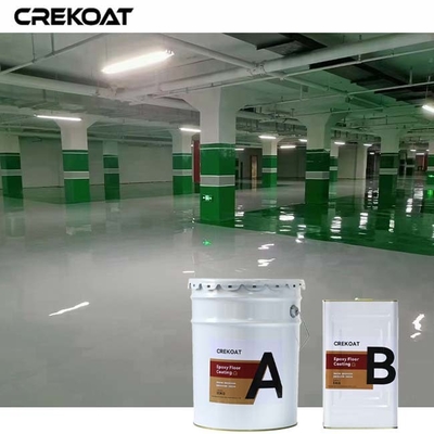 Sơn sàn epoxy chống trượt chống hóa học Phương pháp đặt nhanh cho phép sử dụng cùng ngày