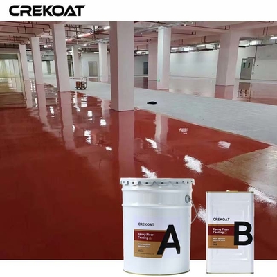 Lớp phủ sàn epoxy chống trượt UV ổn định giữ màu sắc dưới ánh sáng mặt trời