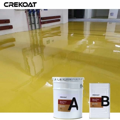Lớp phủ sàn epoxy chống trượt dựa trên nước thân thiện với môi trường và ít VOC