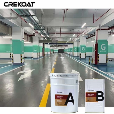 Lớp phủ sàn epoxy không trượt không có dung môi trường làm giảm tác động môi trường
