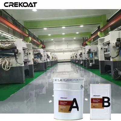 Lớp phủ sàn epoxy không trượt không có dung môi trường làm giảm tác động môi trường