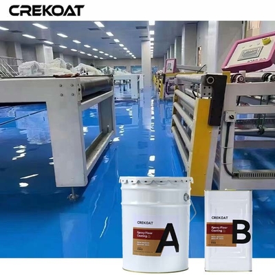 Lớp phủ epoxy kết cấu Lớp phủ sàn epoxy không trượt ở các khu vực giao thông đông