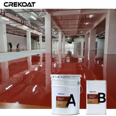 Lớp phủ sàn epoxy chống trượt UV ổn định giữ màu sắc dưới ánh sáng mặt trời