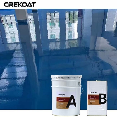 Thời gian chữa nhanh Sơn epoxy công nghiệp cho sàn bê tông với các mảnh đá cẩm thạch hoặc đá granit