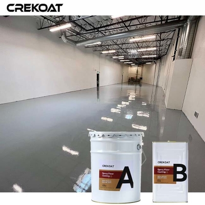 Lớp phủ sàn epoxy công nghiệp không dẫn điện với thạch anh hoặc vỏ để thêm kết cấu