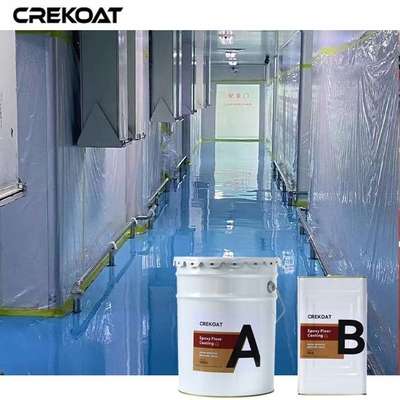 Lớp phủ sàn epoxy công nghiệp không vàng Khả năng dính đặc biệt vào nền bê tông