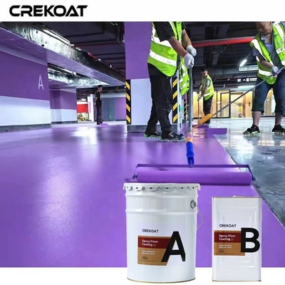 Lớp phủ sàn epoxy công nghiệp cung cấp kết thúc kim loại độc đáo