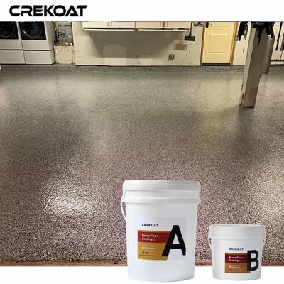 Thời gian khắc phục nhanh Epoxy Floor Flake Coating Installation nhanh