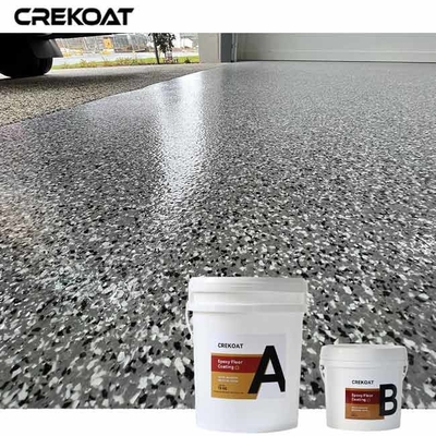 Lớp phủ sàn Epoxy chống trượt cao tùy chỉnh màu sắc và mẫu