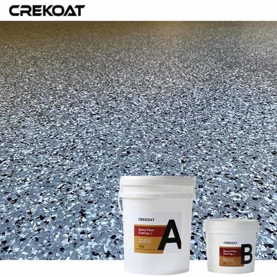Lớp phủ sàn Epoxy Long-lasting Flake cải thiện lực kéo từ bề mặt kết cấu