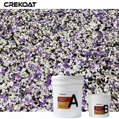 Lớp phủ sàn Epoxy nhiều lớp có độ ổn định UV cho trong nhà và ngoài trời