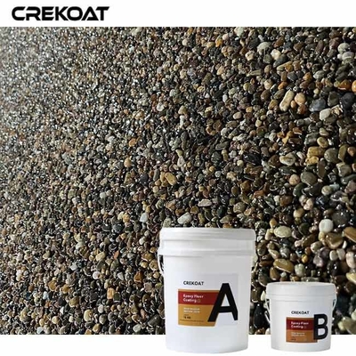 Nhựa Epoxy Gloss cao rửa đá sỏi Epoxy chống trượt cho an toàn