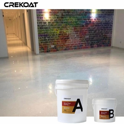 Lớp phủ sàn Mica Epoxy kim loại phản xạ Độ sâu có thể tùy chỉnh và hiệu ứng 3D