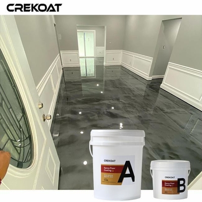 Độ phản xạ cao bạc kim loại Epoxy như gương kết thúc thời gian chữa nhanh cho thời gian ngừng hoạt động tối thiểu