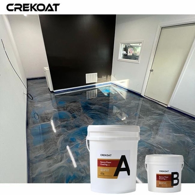Lớp phủ sàn Epoxy kim loại tự làm bằng cho sử dụng hạng nặng