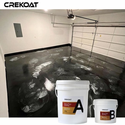 Lớp phủ sàn Epoxy kim loại bóng mượt hoặc bột kim loại để thêm ánh sáng lấp lánh