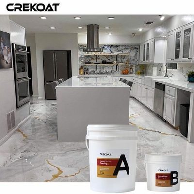 Lớp phủ sàn epoxy kim loại chống trầy xước Ứng dụng tuyệt vời cho các chất nền khác nhau