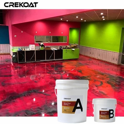 Lớp phủ sàn epoxy kim loại không vàng chống nước và chống ẩm
