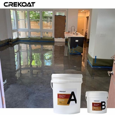 Độ phản xạ cao bạc kim loại Epoxy như gương kết thúc thời gian chữa nhanh cho thời gian ngừng hoạt động tối thiểu