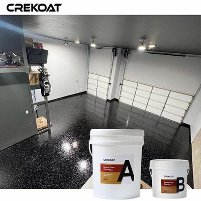 Lớp phủ sàn Epoxy kim loại độc đáo có tính thẩm mỹ độc đáo chống mờ do phơi nhiễm tia UV