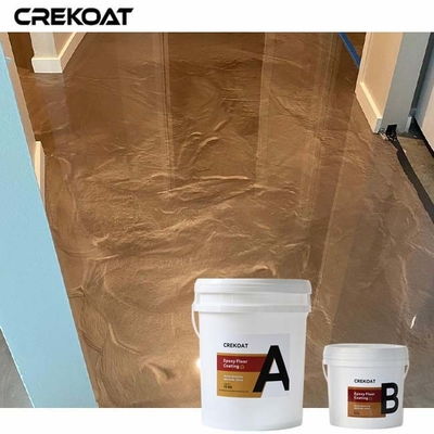Tính chất chống nhiệt Lớp phủ sàn epoxy kim loại Bề mặt chống vi khuẩn