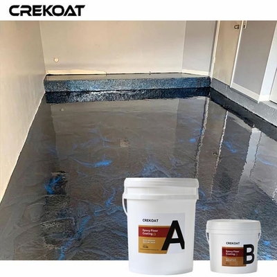 Lớp phủ sàn epoxy kim loại chống tia cực tím dễ làm sạch và bảo trì