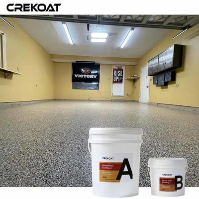 Lớp phủ sàn Epoxy nhựa có hàm lượng VOC thấp chữa bệnh tương đối nhanh giảm thời gian ngừng hoạt động