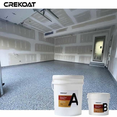 Sàn epoxy màu xám với các mảnh có tính chất chống tĩnh cho môi trường công nghệ