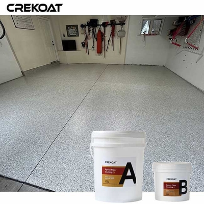 Broadcast sàn epoxy chống thấm từ máy móc và thiết bị nặng