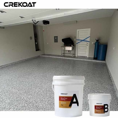 Lớp phủ sàn Epoxy Long-Durable Flake chống lại vết bẩn và giao thông nặng