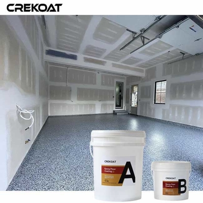 Sàn vinyl chip epoxy làm tăng độ sáng sàn bằng cách phản xạ ánh sáng