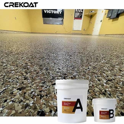 Lớp phủ sàn Epoxy nhựa có hàm lượng VOC thấp chữa bệnh tương đối nhanh giảm thời gian ngừng hoạt động
