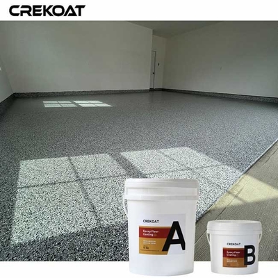 Sàn Epoxy Polyaspartic Lớp đơn tăng độ bền Màu sắc sinh động và kháng cự
