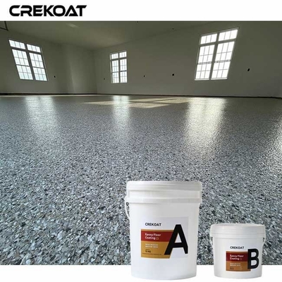 Sàn Epoxy Polyaspartic Lớp đơn tăng độ bền Màu sắc sinh động và kháng cự
