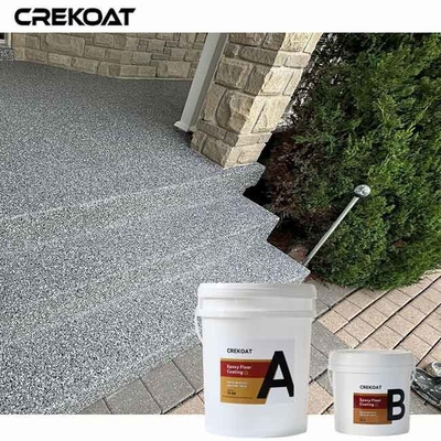 Kháng tia cực tím Epoxy chip sàn phủ Màu sắc và thiết kế tùy chỉnh