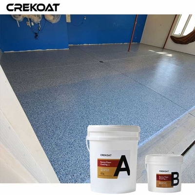 Hệ thống lai lớp vỏ vỏ Epoxy sàn nhà để xe Ombining Epoxy với lớp vỏ kim loại