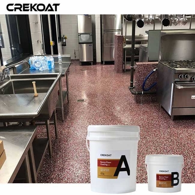 Sơn chống nhiệt chip sàn epoxy lớp phủ chống graffiti để làm sạch dễ dàng