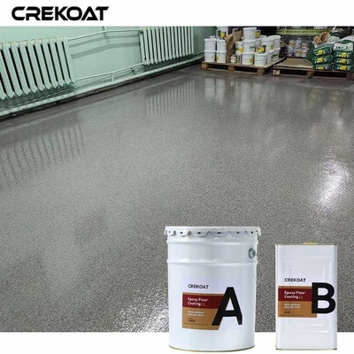 Lớp phủ sàn epoxy tiêu chuẩn có thể kết hợp các chất chống trượt