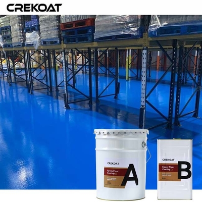 Lớp phủ sàn Epoxy trong nhà nhạt nhòa tạo ra vẻ ngoài đẹp như gương
