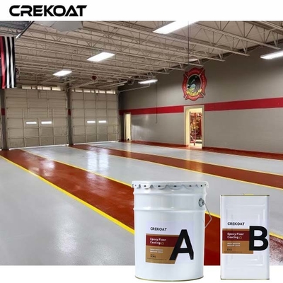 Epoxy tự cân bằng có thể được kết cấu hoặc phủ thêm các chất phụ gia chống trượt
