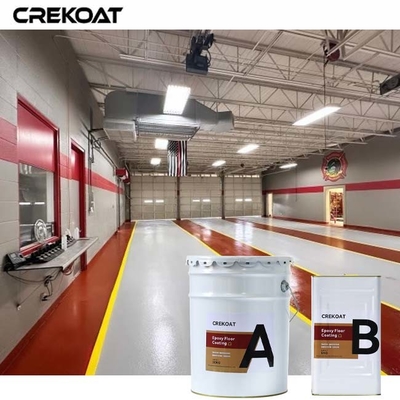Epoxy tự cân bằng có thể được kết cấu hoặc phủ thêm các chất phụ gia chống trượt