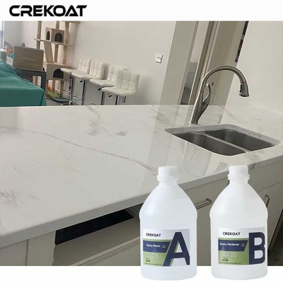 Thả mỏng Epoxy nhựa trên bàn chống thời tiết cho ngoài trời