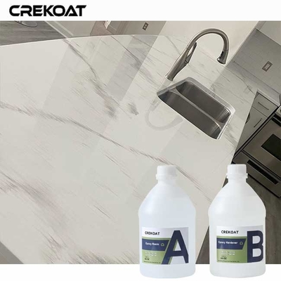 Thời gian khắc phục nhanh Bàn trên cao nhựa epoxy tăng cường dòng chảy cho ứng dụng trơn tru
