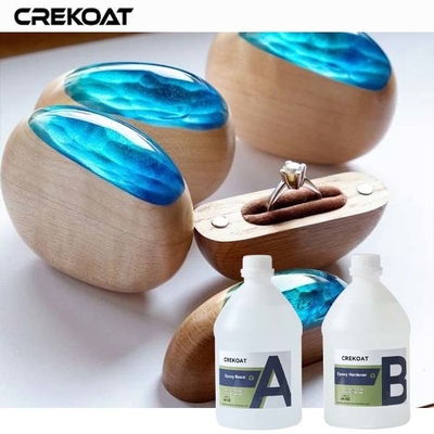 DIY nhựa epoxy rõ ràng không khó để trộn và áp dụng cho người mới bắt đầu