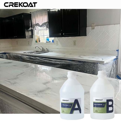Chất nhựa epoxy trên bàn có độ nhớt thấp để dễ dàng lan rộng kết thúc mịn