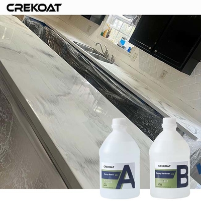 Chất nhựa epoxy trên bàn có độ nhớt thấp để dễ dàng lan rộng kết thúc mịn