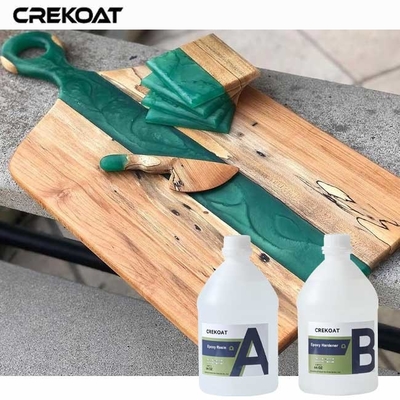 Nhựa epoxy rõ ràng cho gỗ Phương pháp màu vàng thấp để duy trì độ rõ ràng